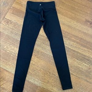 Lulu Lemon black leggings, size 4